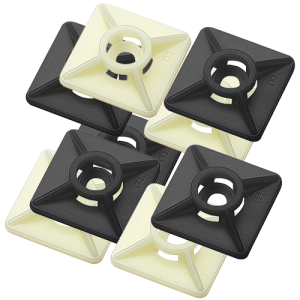 Self-Adhesive Cable Tie Mounts – 28 x 28 mm