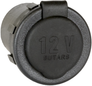 Recessed compact socket, 16A/12V