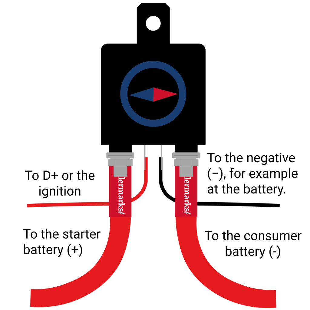 Skyllermarks battery relay wiring diagram for dual batteries