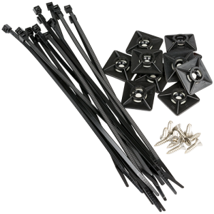 Kabelhållarsats, 19 x 19 mm