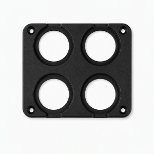 Skyllermarks panel för 4 stycken USB- och 12V-uttag
