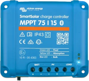 Victron SmartSolar MPPT 75/15 solcellsregulator Bluetooth