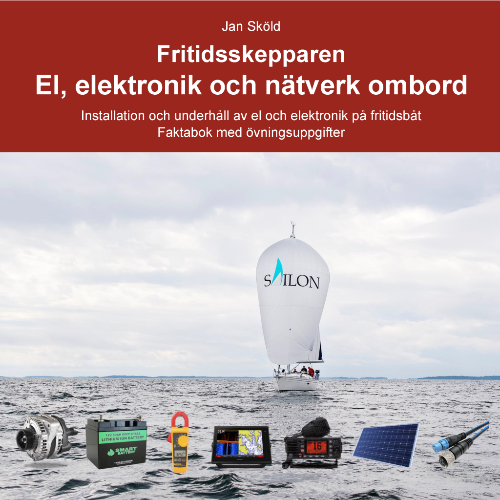 Fritidsskepparen bok om el, elektronik och nätverk ombord